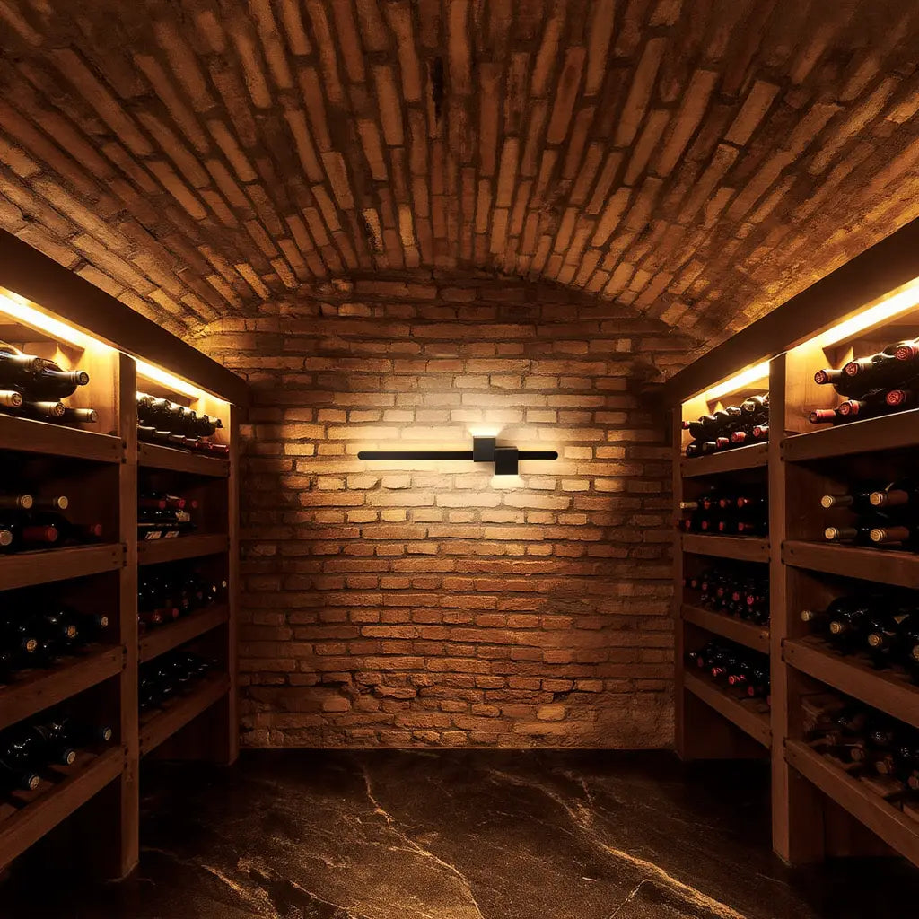 Éclairage Moderne | Applique Murale Design LED 120 cm en Aluminium ? Lumière Douce pour Ambiance Chaleureuse dans Votre Salon ou Chambre 2