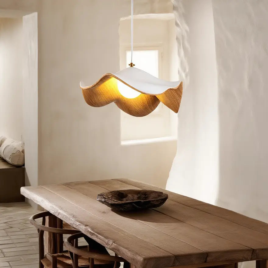 Suspension Lotus | Luminaire en Aluminium avec Éclairage LED Intégré ? Ambiance Douce pour Intérieurs Élégants 2