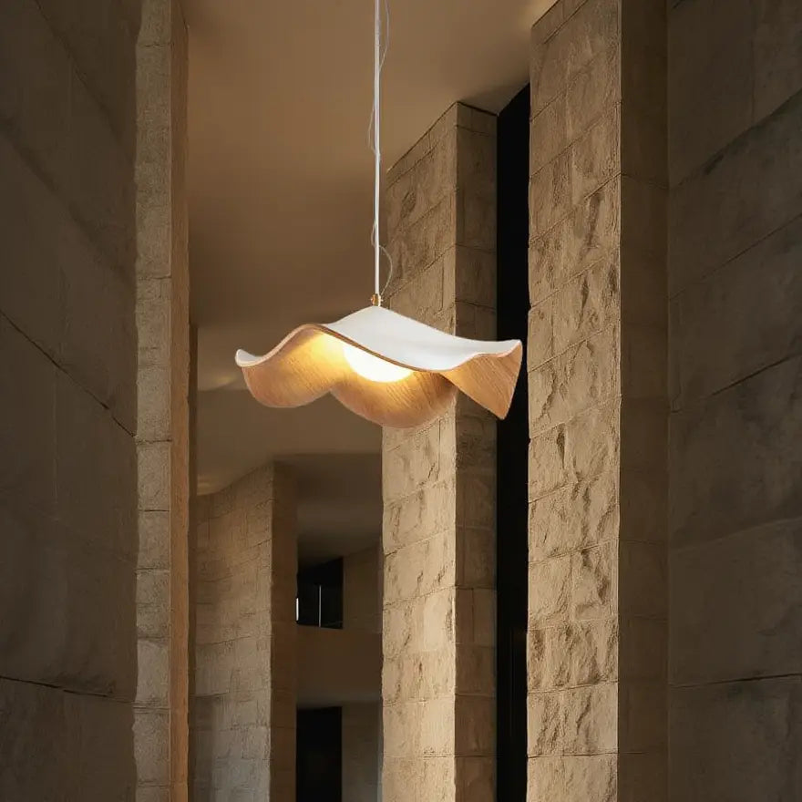 Suspension Lotus | Luminaire en Aluminium avec Éclairage LED Intégré ? Ambiance Douce pour Intérieurs Élégants 3