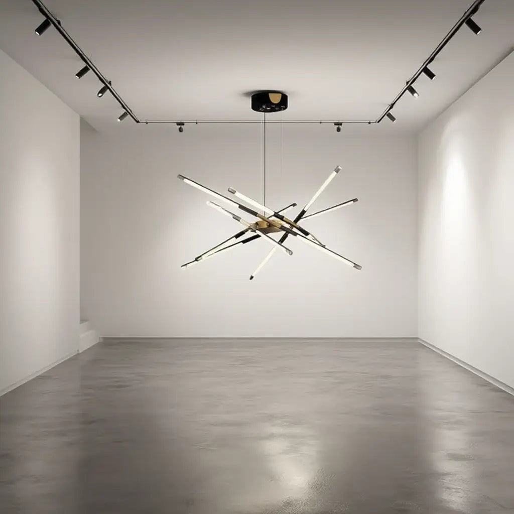 Suspension Luminaire Élégante avec Lumière Chaude ? Design Contemporain pour Ambiance Majestueuse 3
