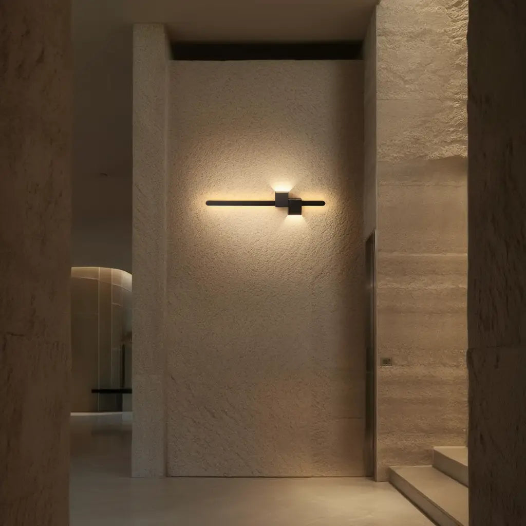 Éclairage Moderne | Applique Murale Design LED 120 cm en Aluminium ? Lumière Douce pour Ambiance Chaleureuse dans Votre Salon ou Chambre 3