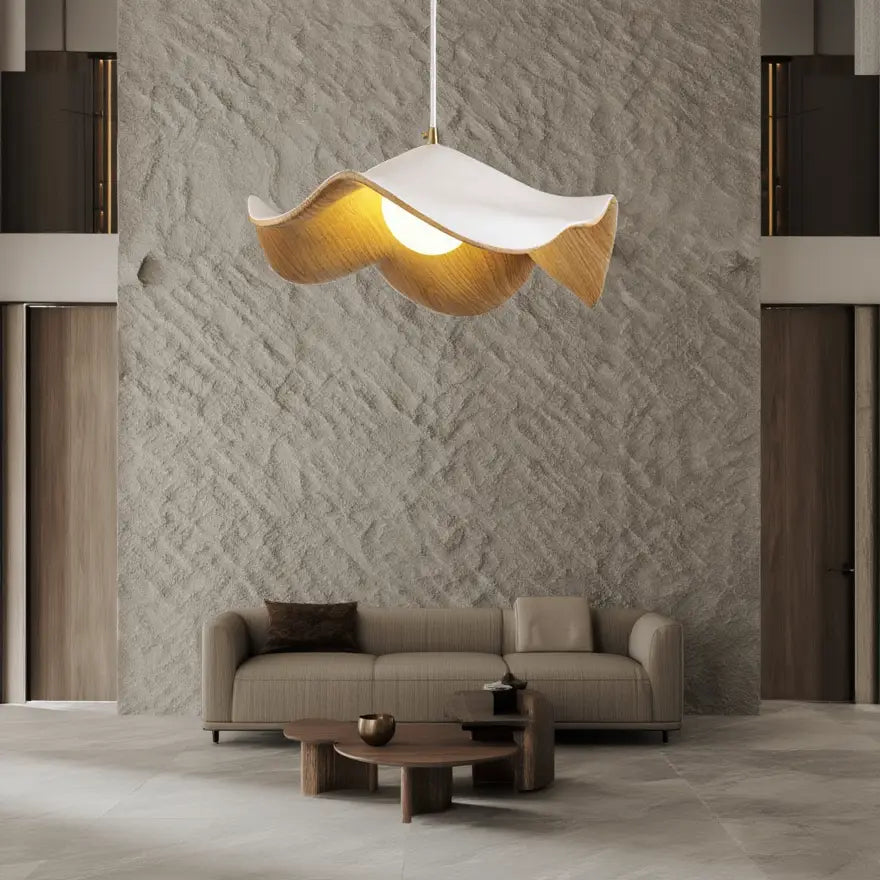 Suspension Lotus | Luminaire en Aluminium avec Éclairage LED Intégré ? Ambiance Douce pour Intérieurs Élégants 5