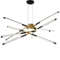 Suspension Luminaire Élégante avec Lumière Chaude ? Design Contemporain pour Ambiance Majestueuse 6
