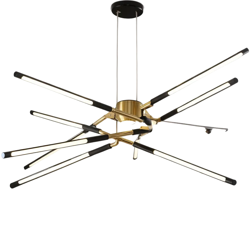 Suspension Luminaire Élégante avec Lumière Chaude ? Design Contemporain pour Ambiance Majestueuse 6