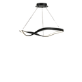 Suspension Moderne | Éclairage LED en Métal et Verre avec Design Contemporain ? Ambiance Chaleureuse pour Escaliers 1